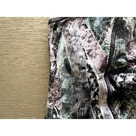 Lululemon Train Times Pant 25" Springscape Multi/Obsidian Style Size 4-Brand New - Picture 7 of 8